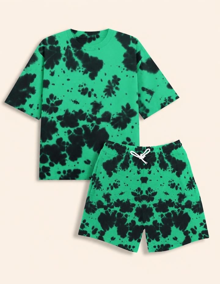 Tie Dye Set I Tshirt & Shorts I Denovoprints
